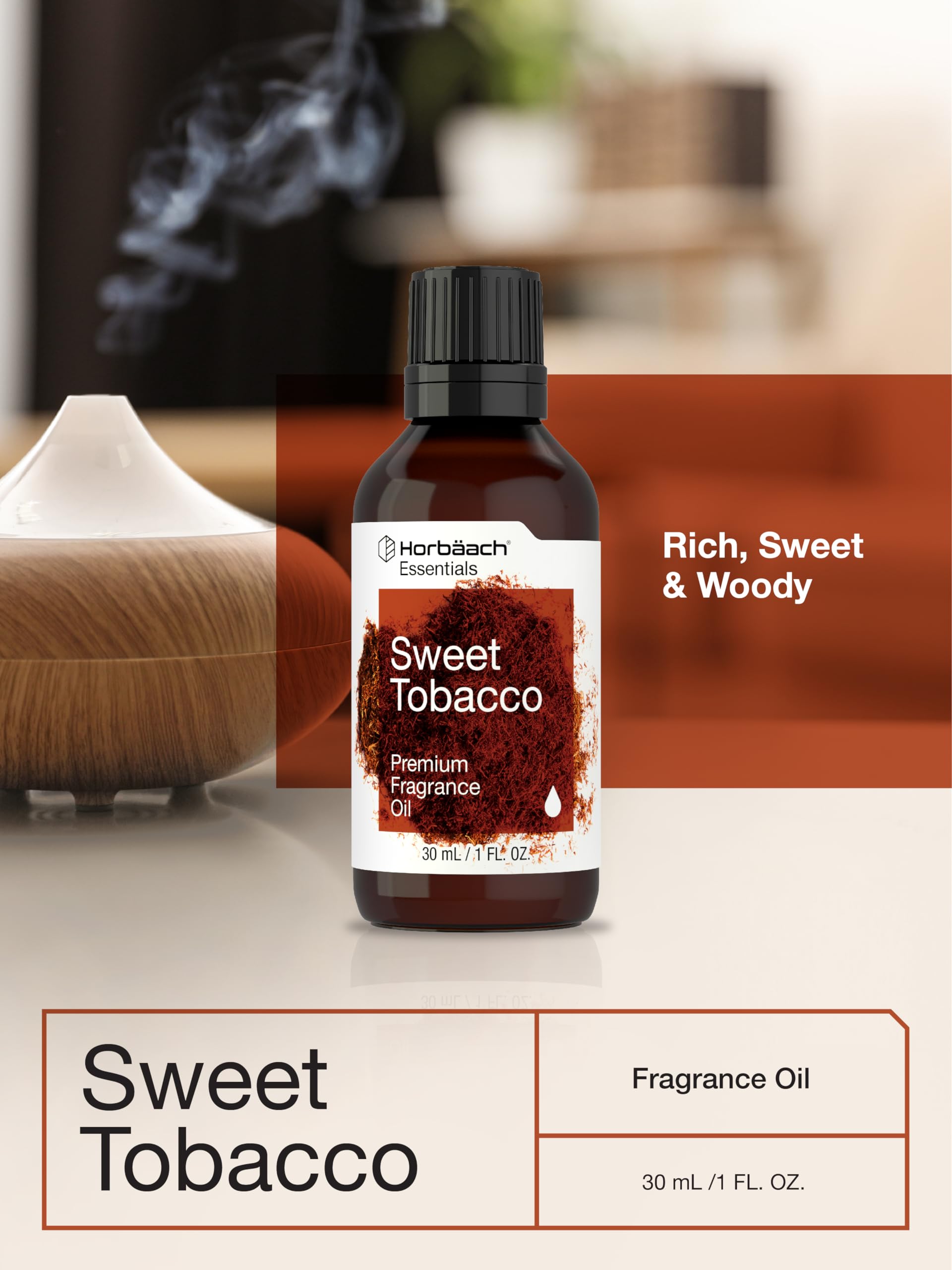 エッセンシャルオイル Tabaco Amazon.com: Horbäach Sweet Tobacco Fragrance Oil | 1 fl oz (30ml